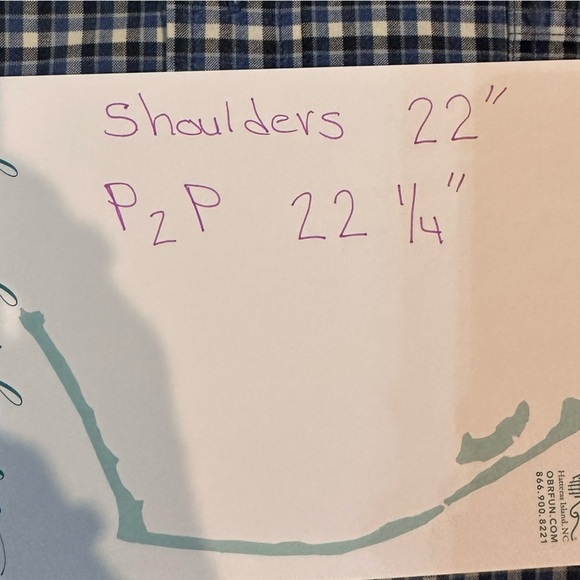 Vtg Abercrombie & Fitch Long Sleeve Button Shirt Plaid Blue Mens Preppy Size L - Picture 3 of 6